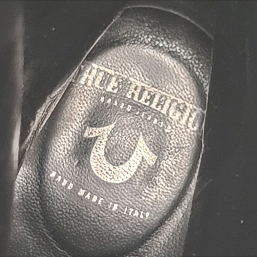 True Religion Women's Charcoal Gray Below The Knee Design & Stiletto Heel Boots - Picture 12 of 12